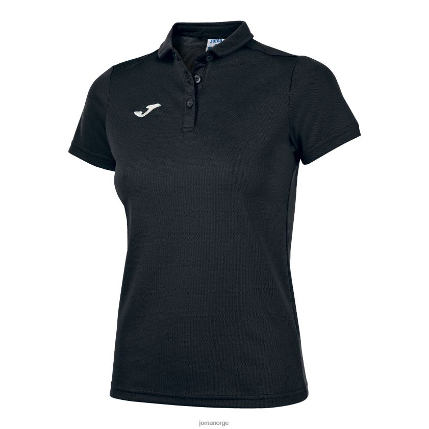 nei Joma poloskjorte kortermet hobby svart FBD0T02190 kvinner