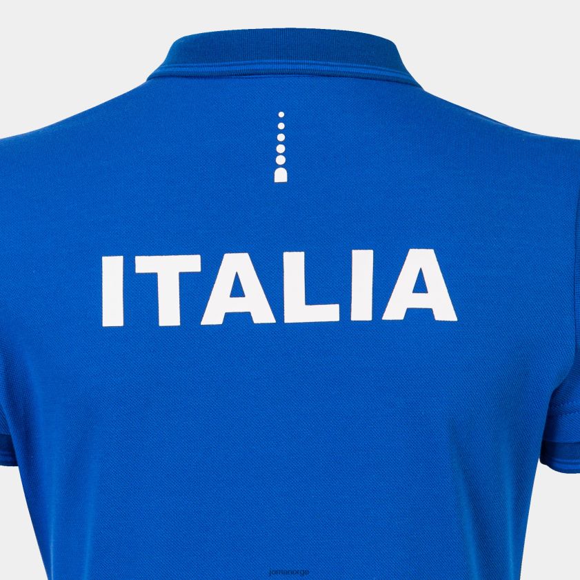 nei Joma poloskjorte kortermet italiensk tennisforbund kongeblå FBD0T01650 kvinner