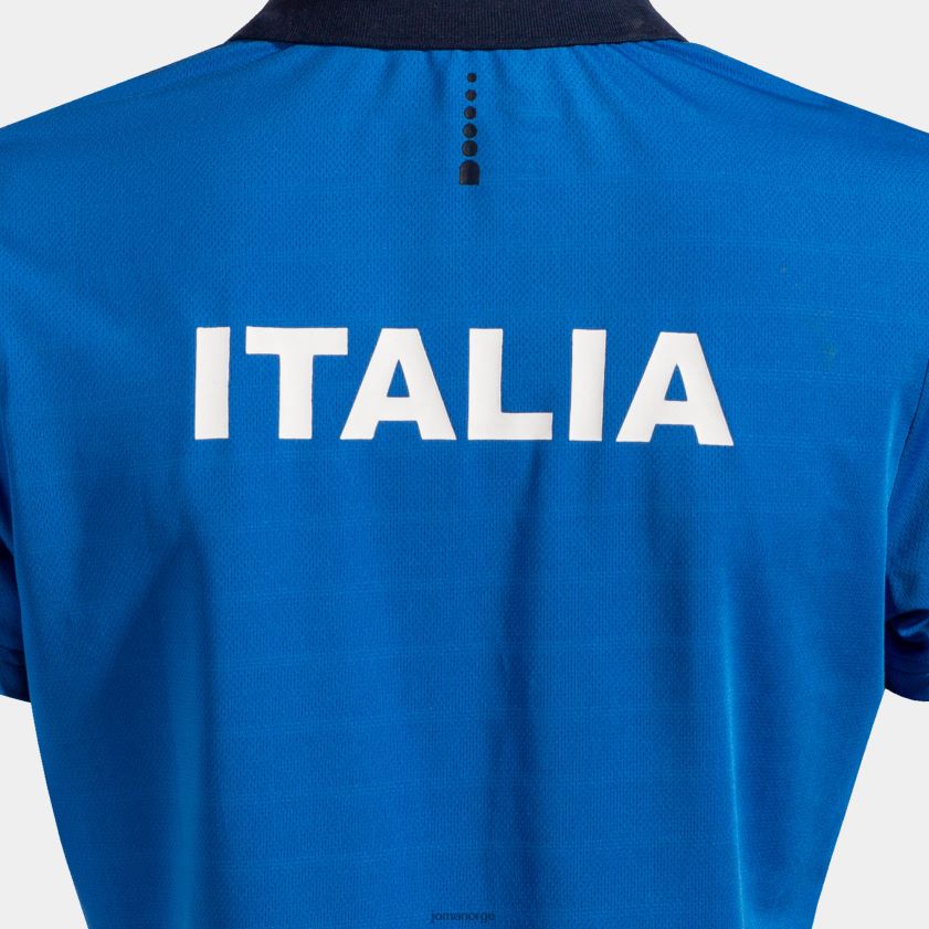 nei Joma poloskjorte kortermet italiensk tennisforbund kongeblå FBD0T02057 kvinner