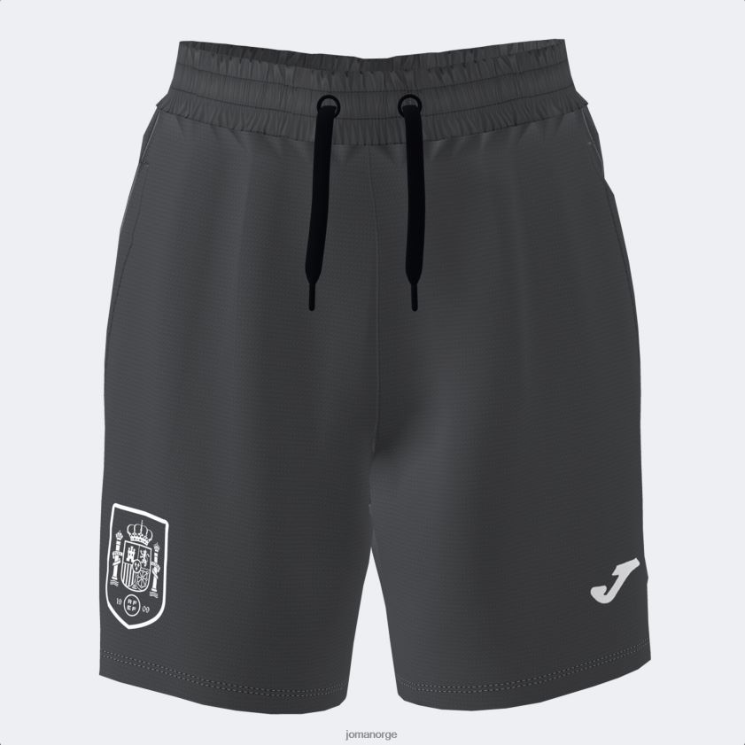 nei Joma shorts fritid spansk futsal utvalg mørkegrå FBD0T02017 kvinner