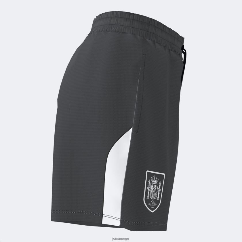 nei Joma shorts fritid spansk futsal utvalg mørkegrå FBD0T02017 kvinner