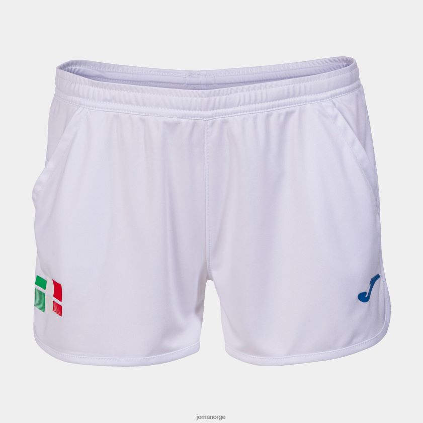 nei Joma shorts italiensk tennisforbund hvit FBD0T02166 kvinner