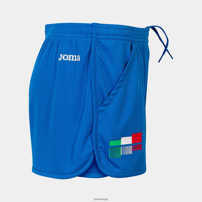 nei Joma shorts italiensk tennisforbund kongeblå FBD0T02059 kvinner