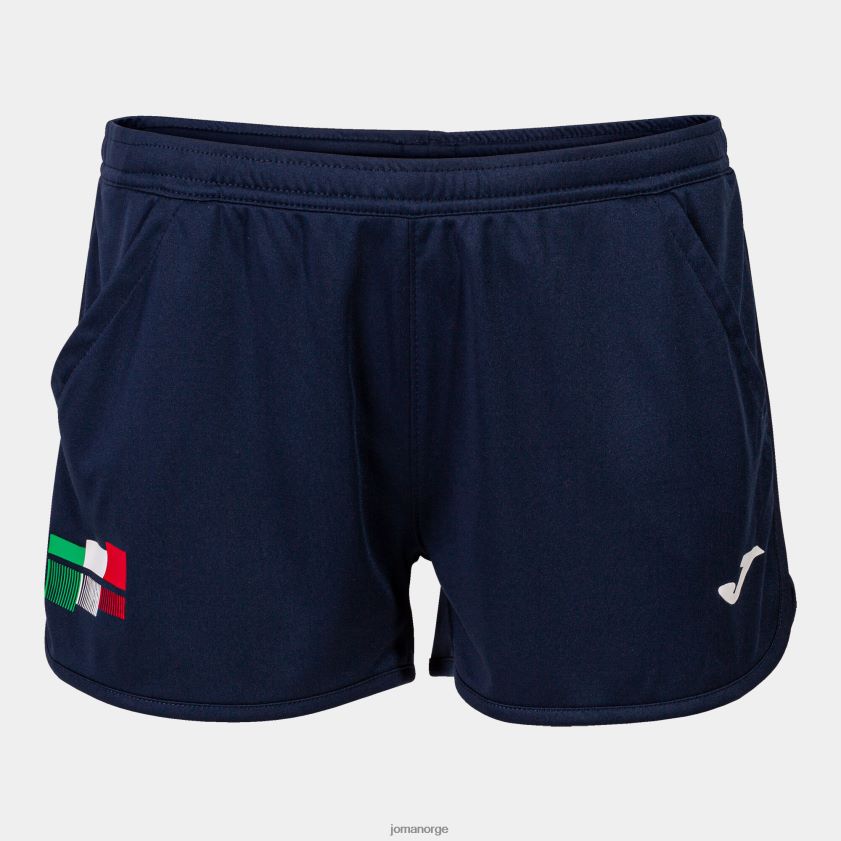 nei Joma shorts italiensk tennisforbund marineblå FBD0T02307 kvinner