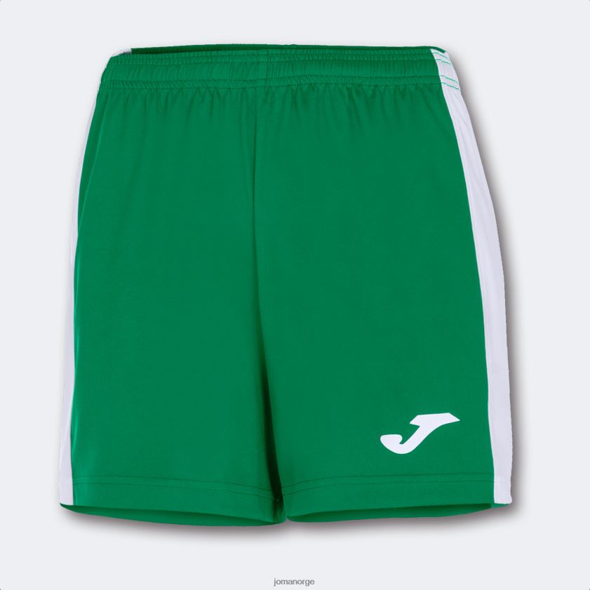 nei Joma shorts maxi grønn hvit FBD0T03641 kvinner