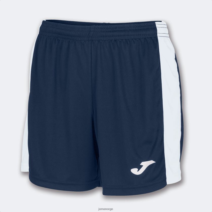 nei Joma shorts maxi marineblå hvit FBD0T01998 kvinner