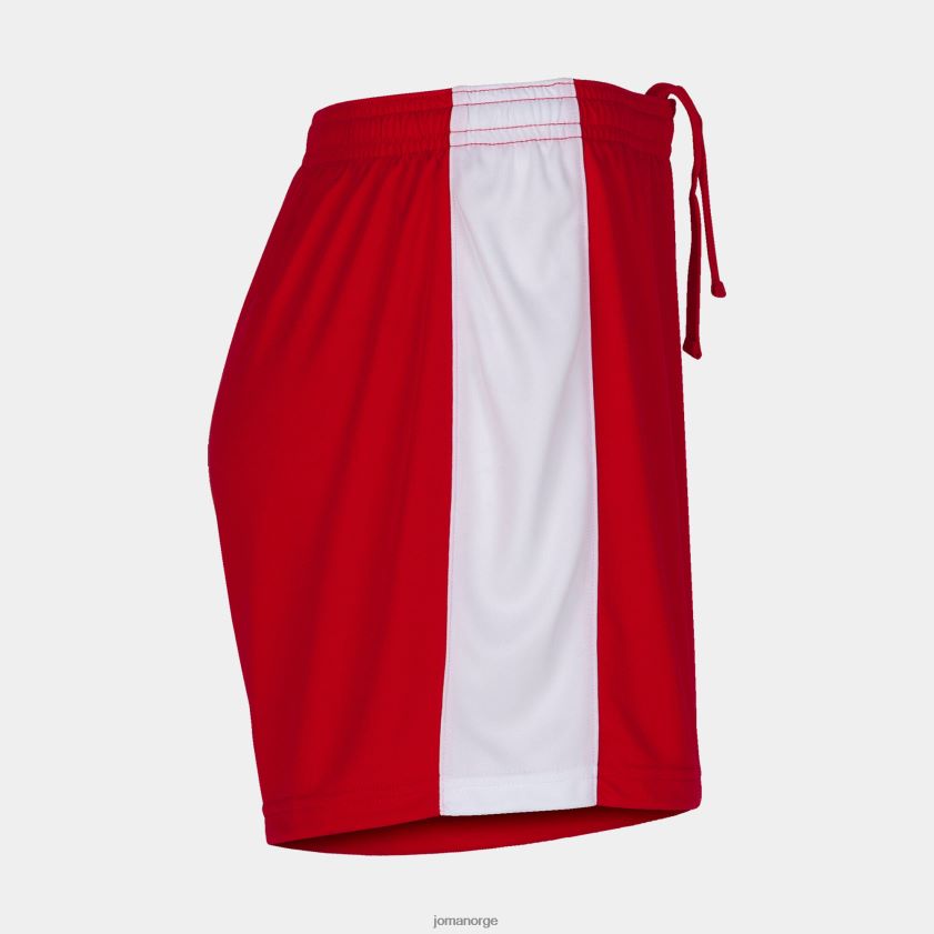 nei Joma shorts maxi rød Hvit FBD0T03669 kvinner