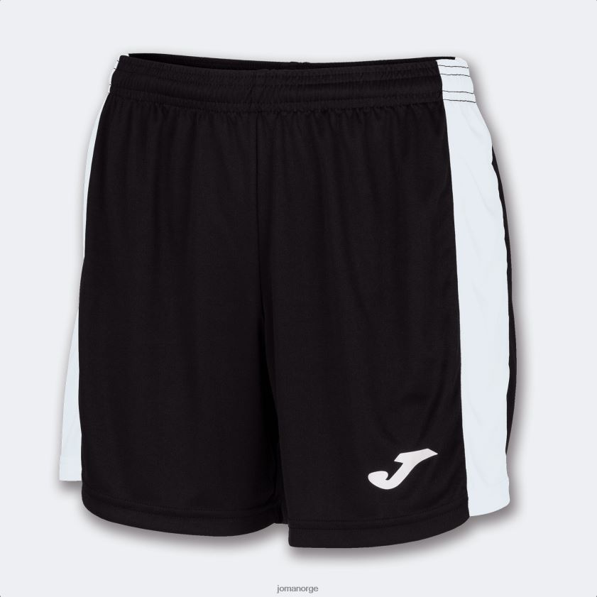 nei Joma shorts maxi svart hvit FBD0T01631 kvinner