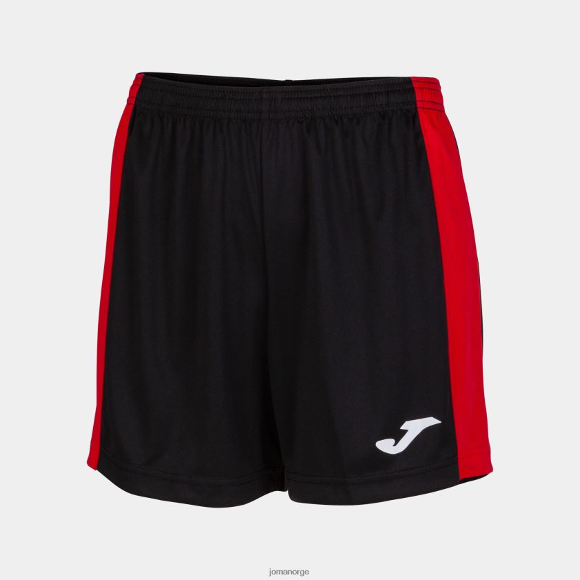 nei Joma shorts maxi svart, rød FBD0T01569 kvinner