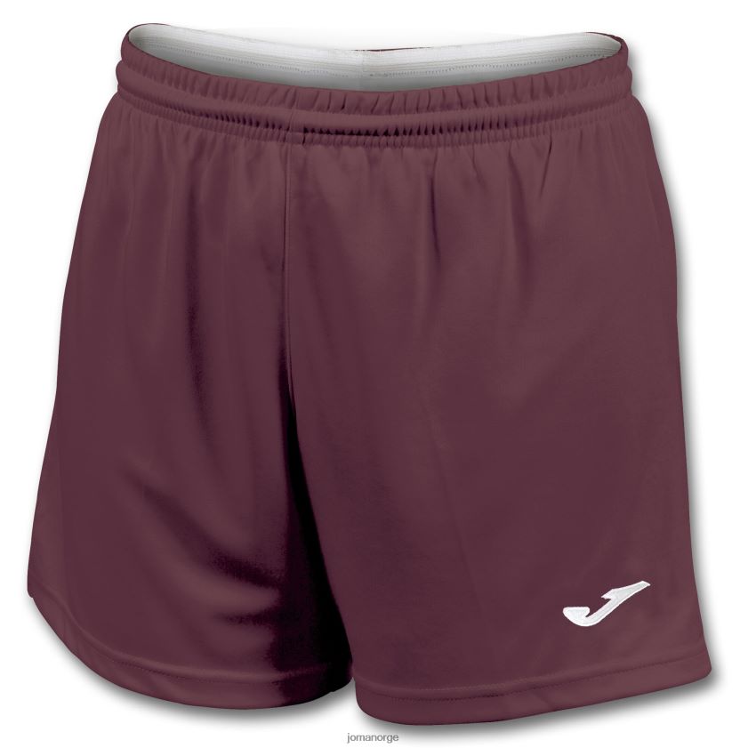 nei Joma shorts paris ii burgunder FBD0T02193 kvinner