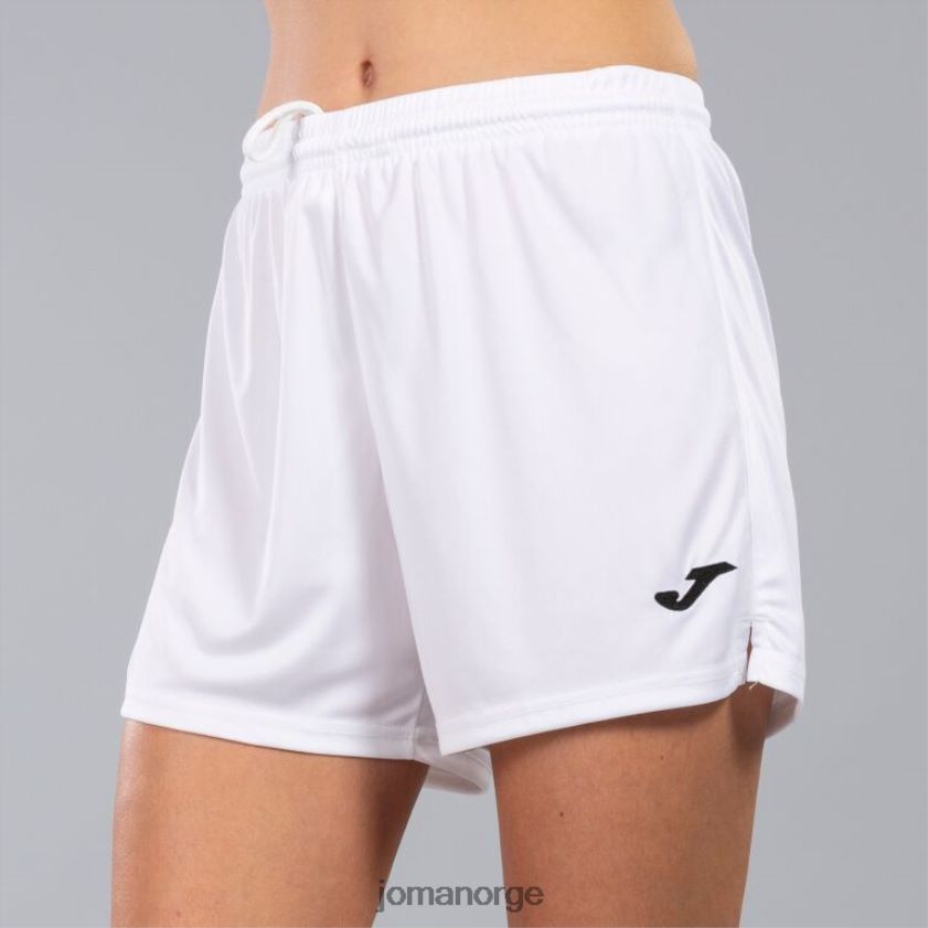 nei Joma shorts paris ii hvit FBD0T02613 kvinner