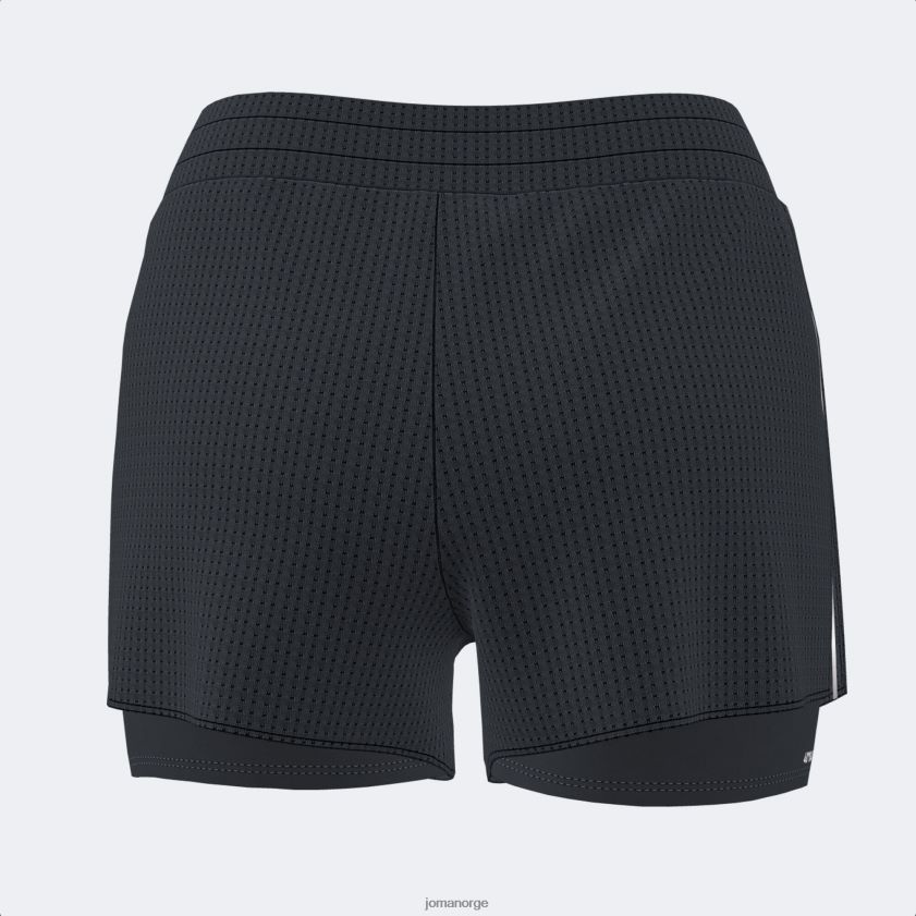 nei Joma shorts r-natt svart FBD0T02148 kvinner
