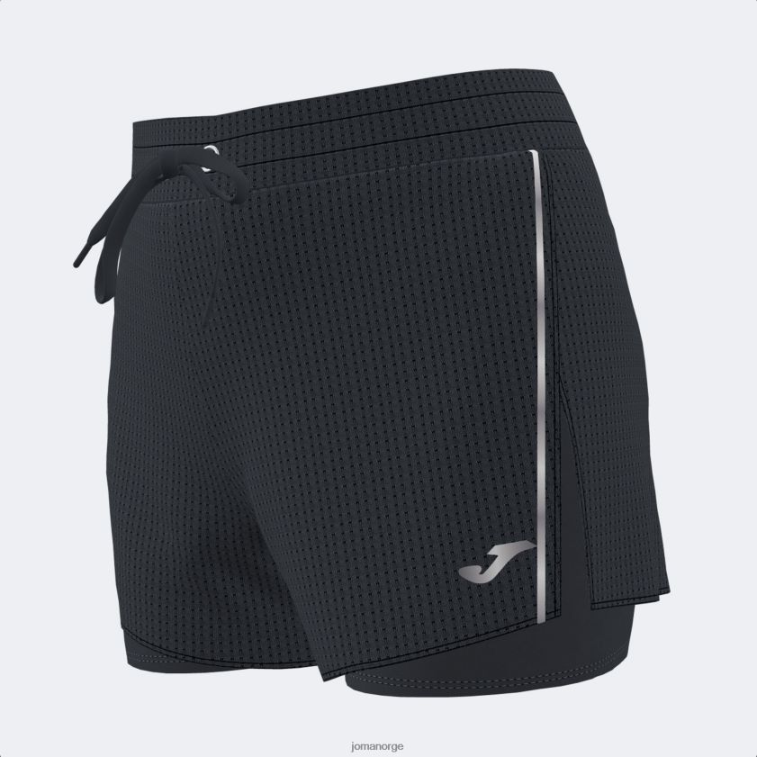 nei Joma shorts r-natt svart FBD0T02148 kvinner