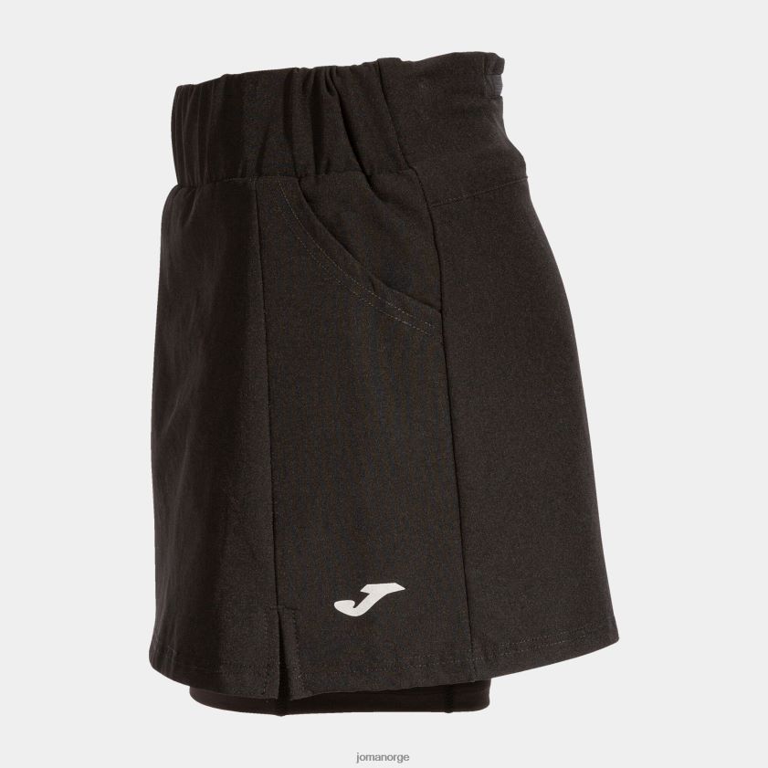 nei Joma skjørt explorer svart FBD0T02177 kvinner