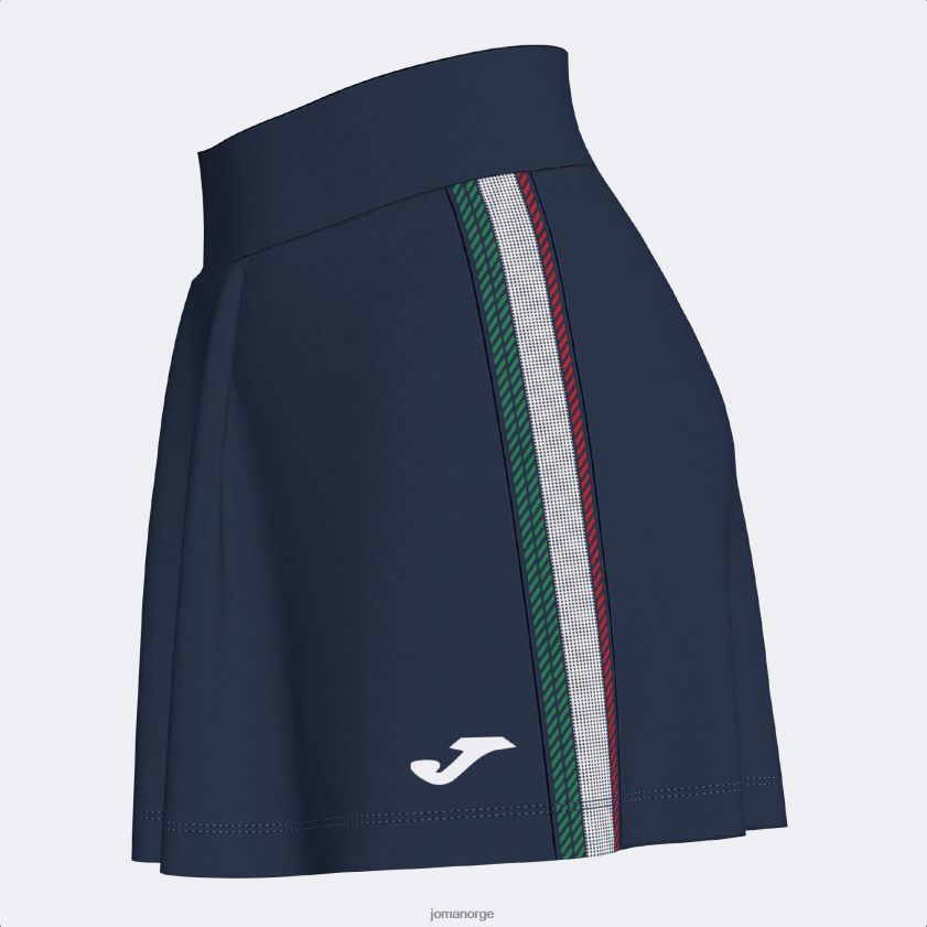 nei Joma skjørt italiensk tennis- og padelforbund marineblå FBD0T01776 kvinner