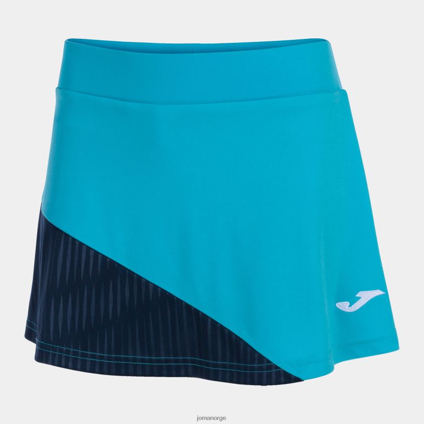 nei Joma skjørt montreal fluorescerende turkis marineblå FBD0T01967 kvinner