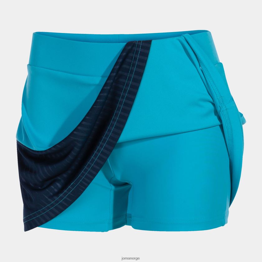 nei Joma skjørt montreal fluorescerende turkis marineblå FBD0T01967 kvinner