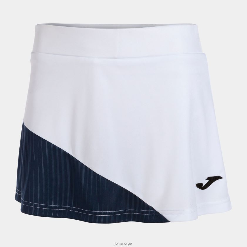 nei Joma skjørt montreal hvit marineblå FBD0T02054 kvinner