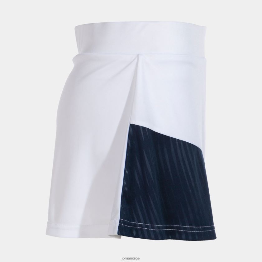 nei Joma skjørt montreal hvit marineblå FBD0T02054 kvinner