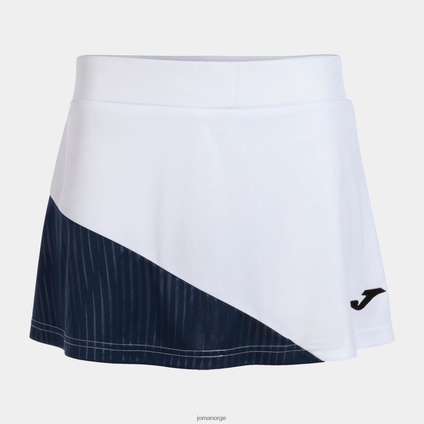 nei Joma skjørt montreal hvit marineblå FBD0T02054 kvinner