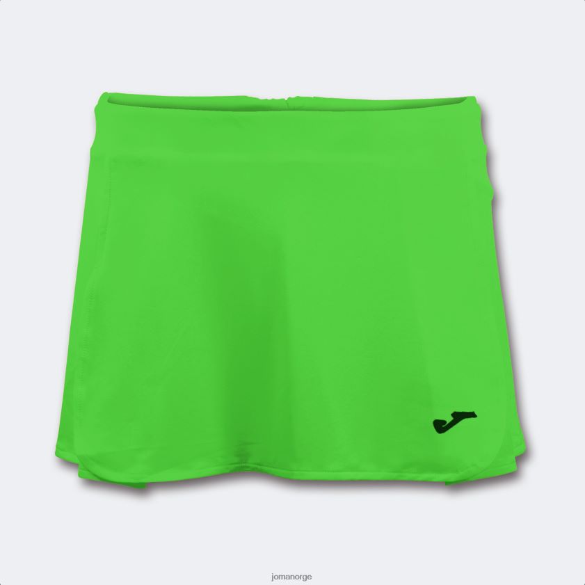nei Joma skjørt åpent ii fluorescerende grønn FBD0T02211 kvinner