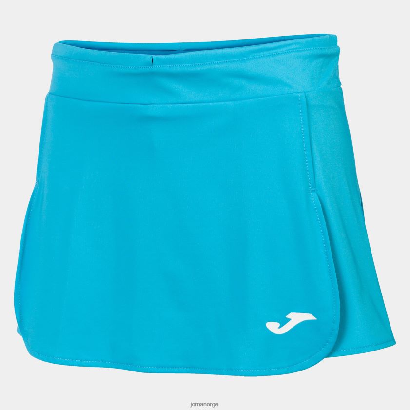 nei Joma skjørt åpent ii fluorescerende turkis FBD0T02317 kvinner