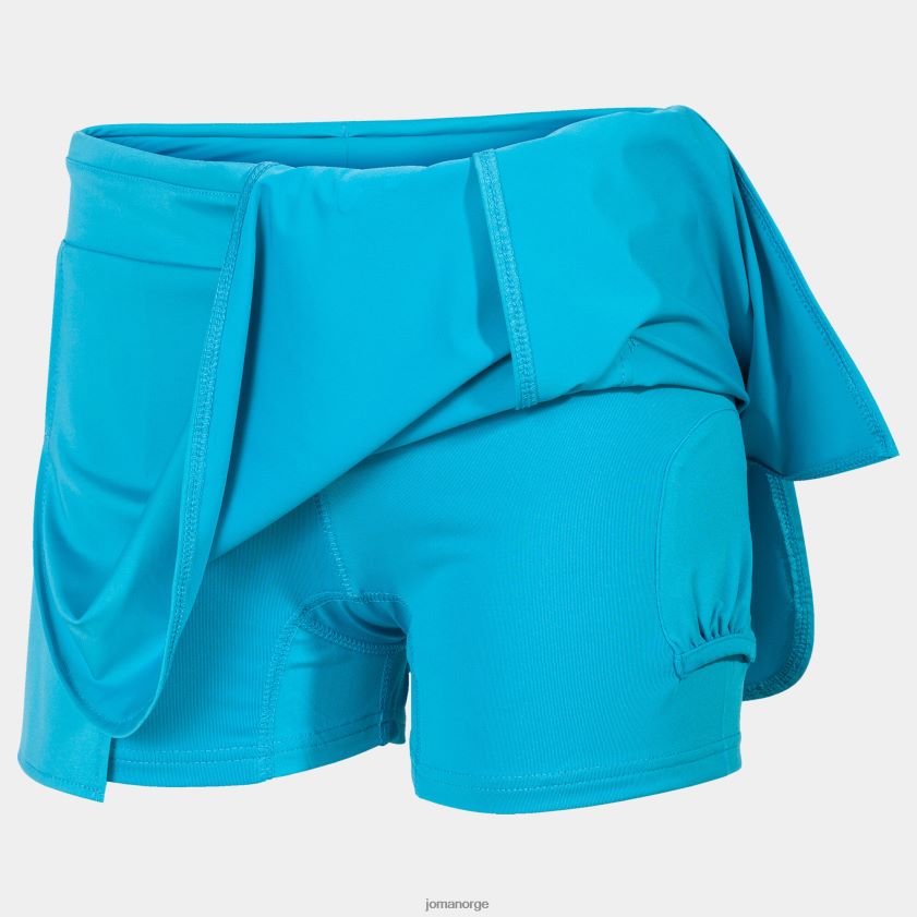 nei Joma skjørt åpent ii fluorescerende turkis FBD0T02317 kvinner