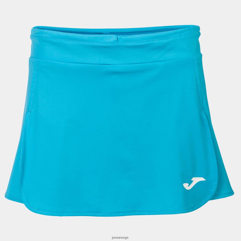 nei Joma skjørt åpent ii fluorescerende turkis FBD0T02317 kvinner