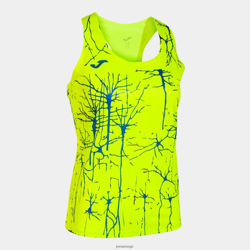 nei Joma genser elite ix fluorescerende gul FBD0T01985 kvinner