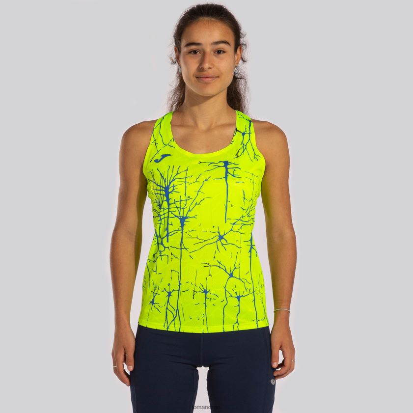 nei Joma genser elite ix fluorescerende gul FBD0T01985 kvinner
