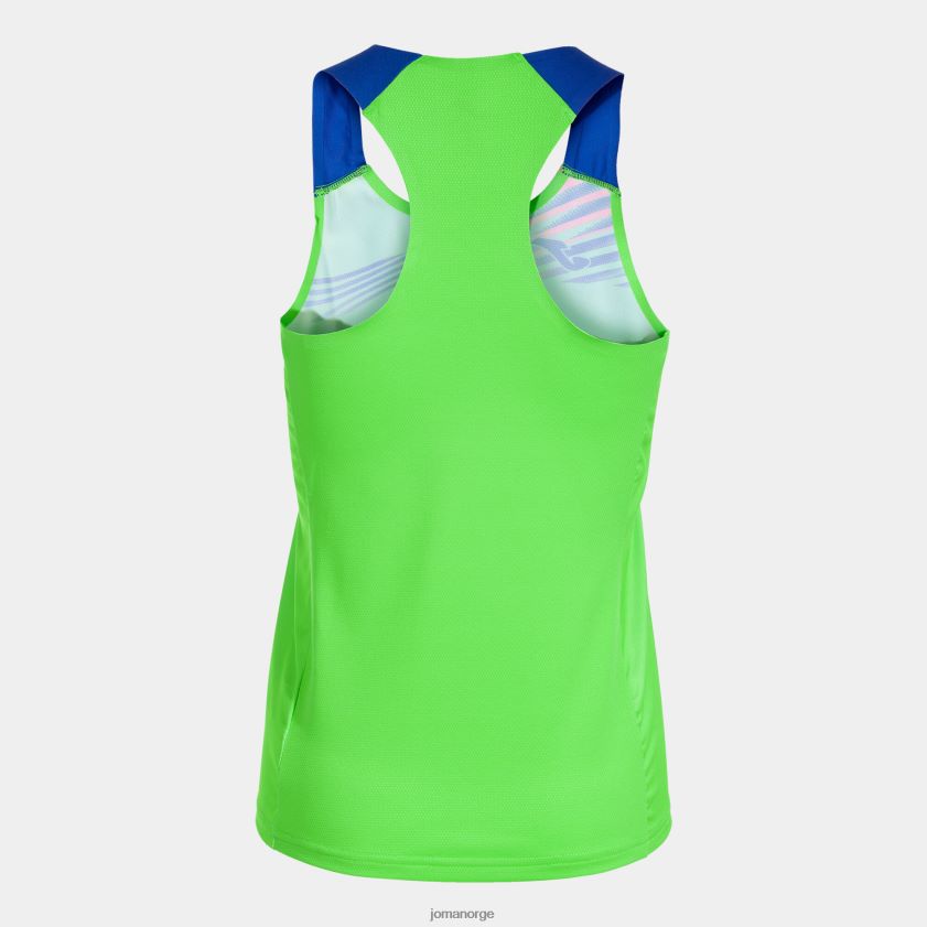 nei Joma genser elite x fluorescerende grønn kongeblå FBD0T01609 kvinner