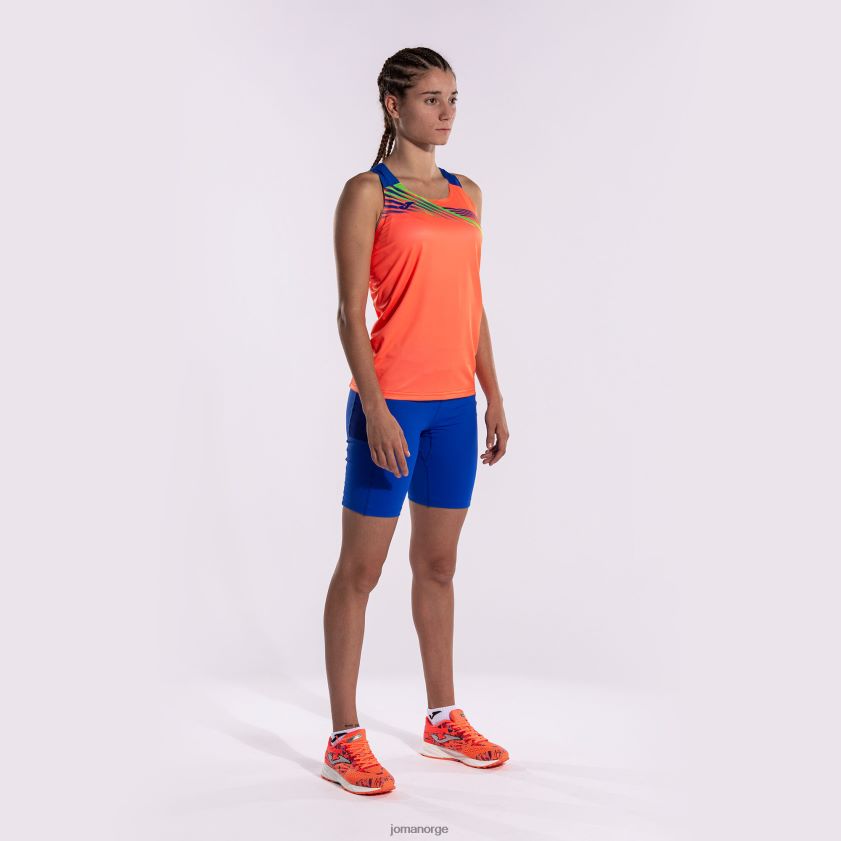 nei Joma genser elite x fluorescerende korall kongeblå FBD0T04060 kvinner