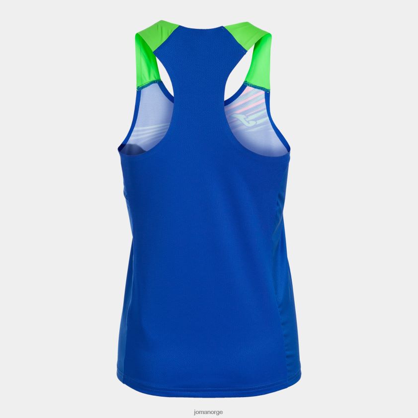 nei Joma genser elite x kongeblå fluorescerende grønn FBD0T02154 kvinner
