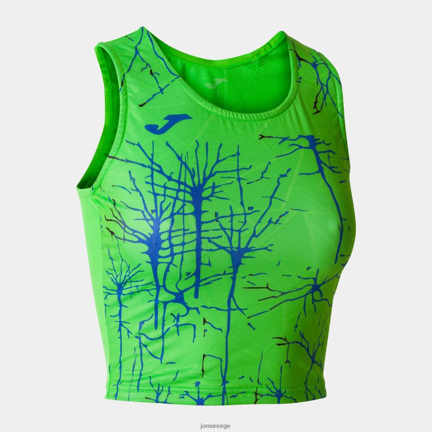 nei Joma tank-top elite ix fluorescerende grønn FBD0T02446 kvinner