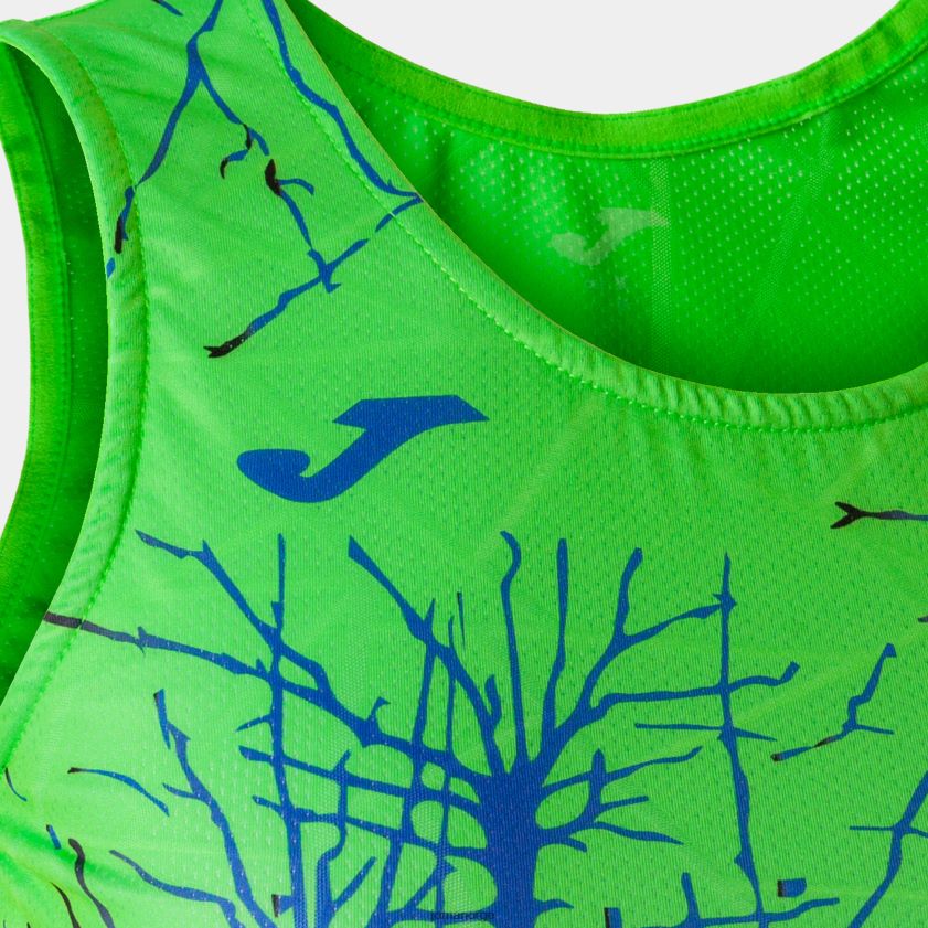 nei Joma tank-top elite ix fluorescerende grønn FBD0T02446 kvinner
