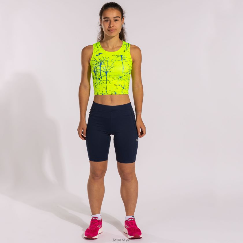 nei Joma tank-top elite ix fluorescerende gul FBD0T02447 kvinner