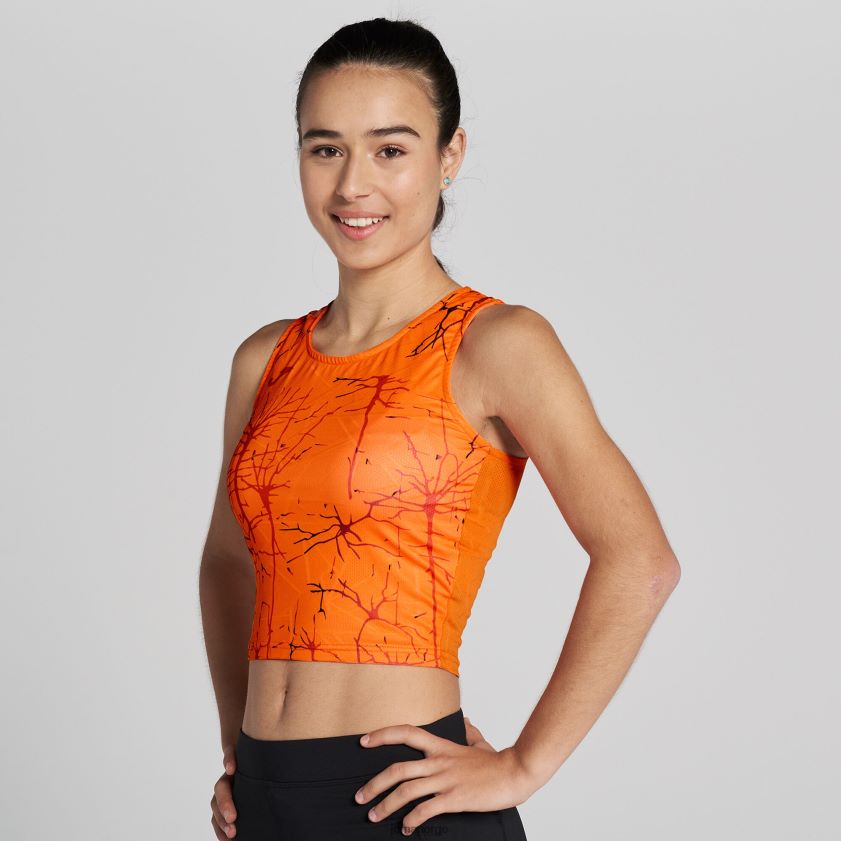 nei Joma tank-top elite ix oransje FBD0T03849 kvinner
