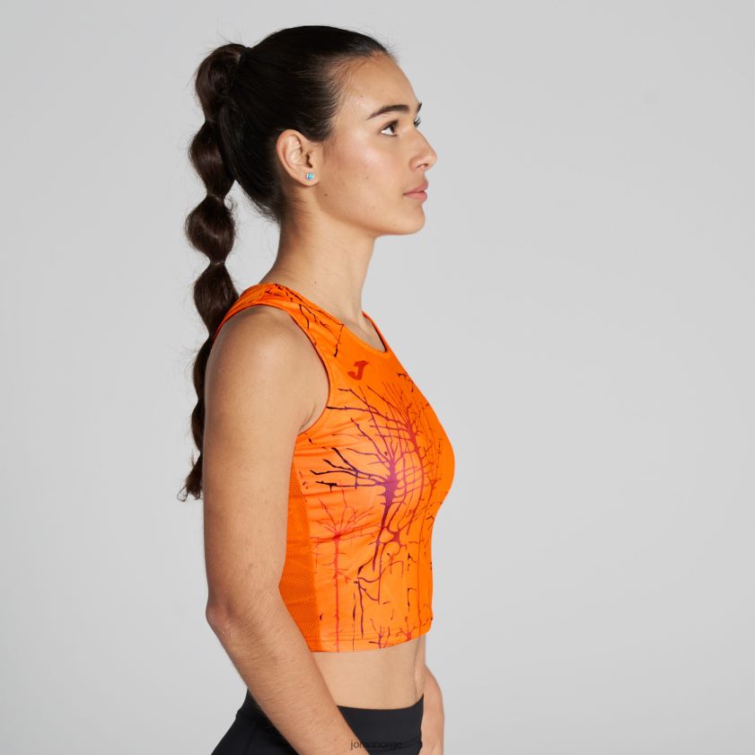 nei Joma tank-top elite ix oransje FBD0T03849 kvinner