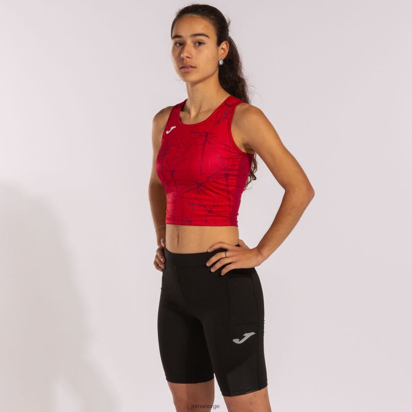 nei Joma tank-top elite ix rød FBD0T01665 kvinner