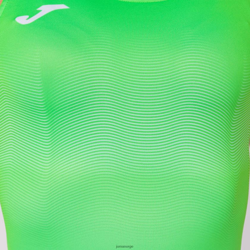 nei Joma tank-top elite vii fluorescerende grønn hvit FBD0T01852 kvinner