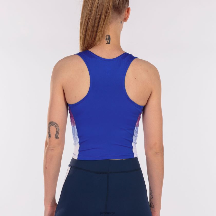 nei Joma tank-top elite vii kongeblå hvit rød FBD0T03662 kvinner