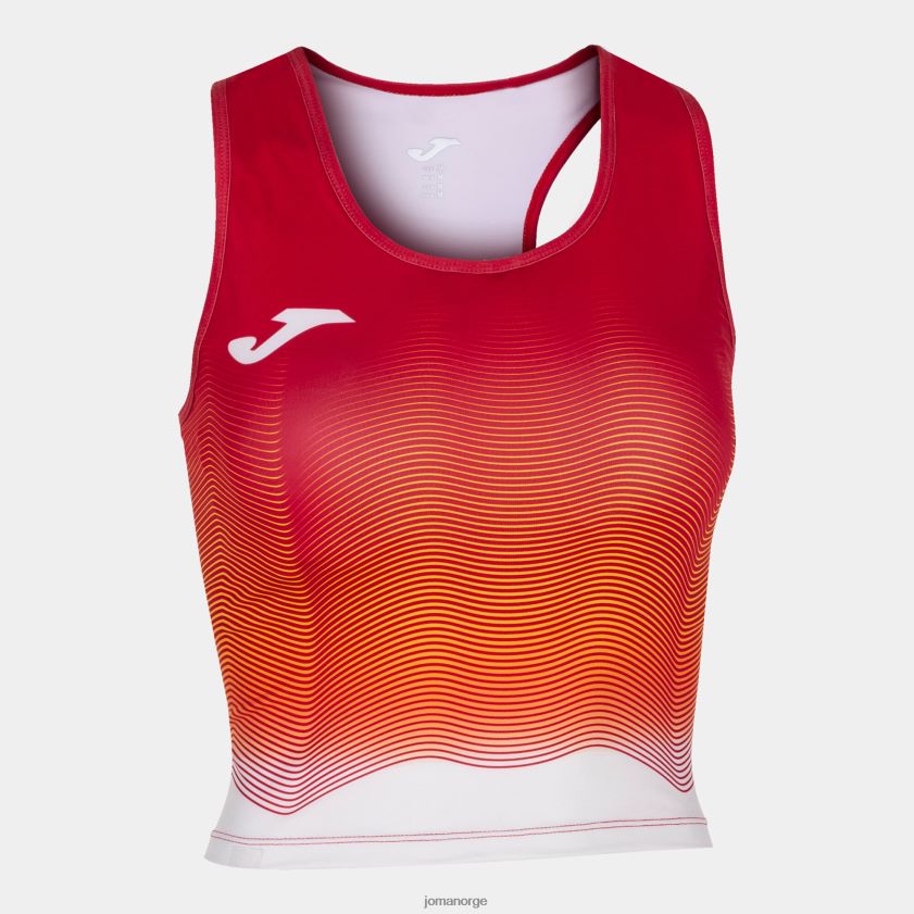 nei Joma tank-top elite vii rød hvit gul FBD0T02315 kvinner