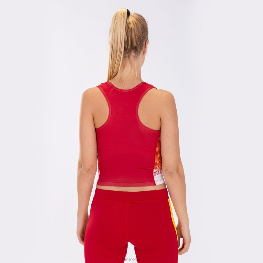 nei Joma tank-top elite vii rød hvit gul FBD0T02315 kvinner