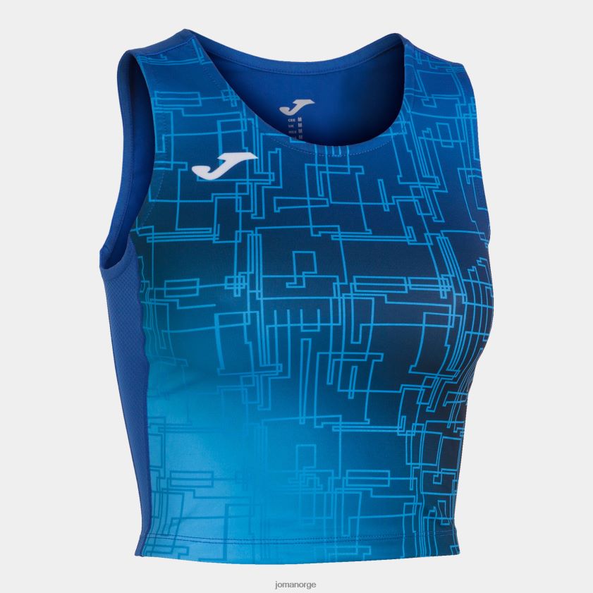 nei Joma tank-top elite viii kongeblå FBD0T02496 kvinner