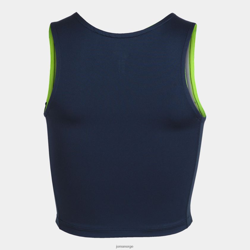 nei Joma tank-top elite viii marineblå fluorescerende gul FBD0T02000 kvinner
