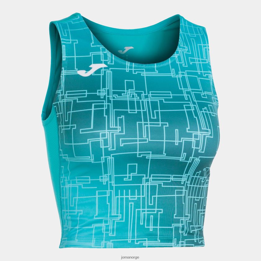 nei Joma tank-top elite viii turkis FBD0T03677 kvinner