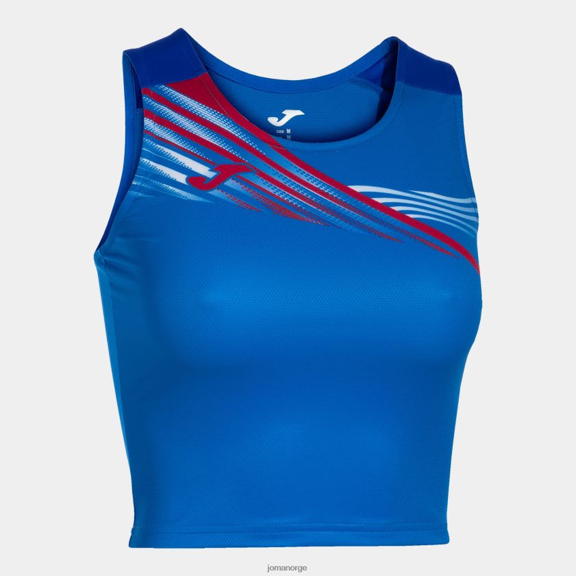 nei Joma tank-top elite x kongeblå FBD0T01611 kvinner