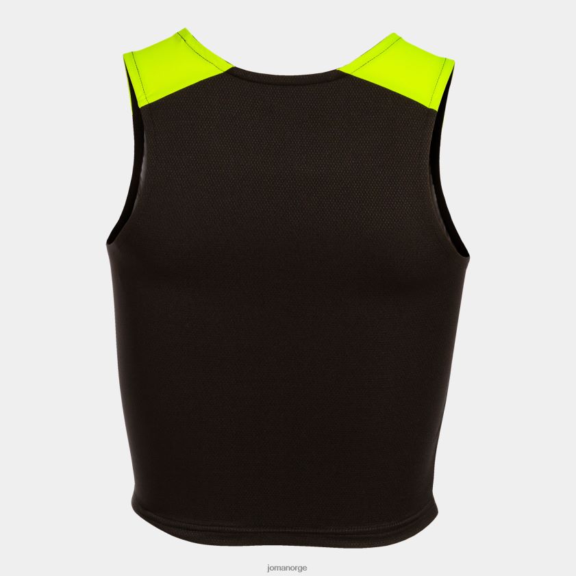 nei Joma tank-top elite x svart fluorescerende gul FBD0T01752 kvinner