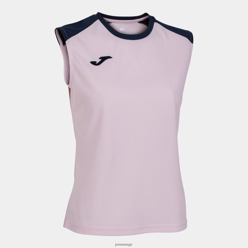 nei Joma tank top økomesterskap rosa marineblå FBD0T03611 kvinner