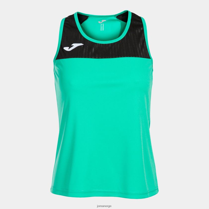nei Joma tank top montreal grønn svart FBD0T01841 kvinner